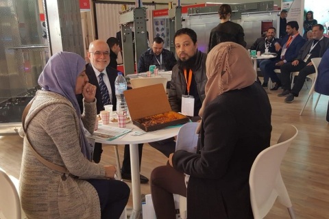 阿尔及利亚电梯展览会展会现场图片