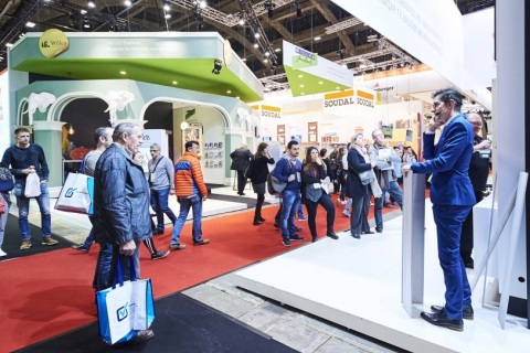 比利时布鲁塞尔建材展览会展会现场图片