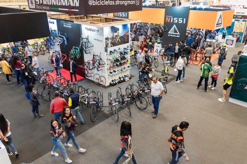 哥伦比亚波哥大自行车展览会展会现场图片