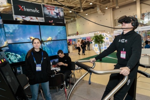 俄罗斯莫斯科主题公园及游乐设备展览会展会现场图片