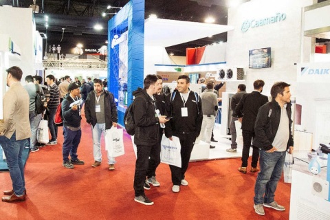 智利圣地亚哥暖通制冷展览会展会现场图片