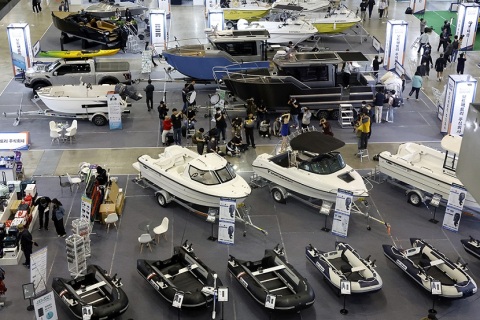 韩国首尔游艇展览会展会现场图片