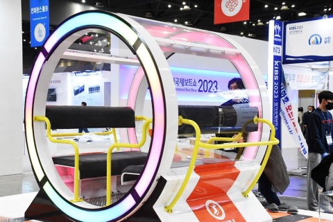 韩国首尔游艇展览会展会现场图片