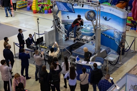 俄罗斯莫斯科主题公园及游乐设备展览会展会现场图片