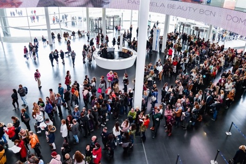 西班牙巴塞罗那美容展览会展会现场图片