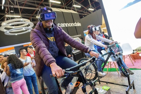 哥伦比亚波哥大自行车展览会展会现场图片