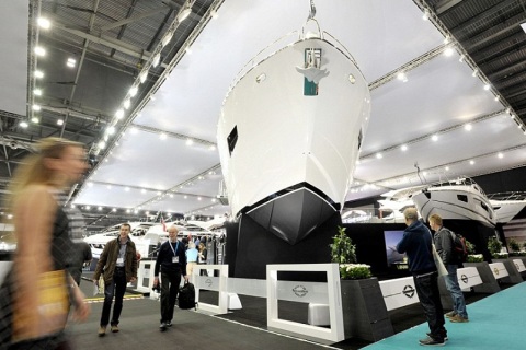 俄罗斯莫斯科游艇展览会展会现场图片