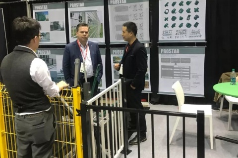 美国篱笆护栏展览会展会现场图片