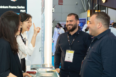 沙特利雅得广告、标签印刷展览会展会现场图片