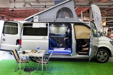 波兰华沙房车露营展览会展会现场图片