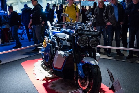 芬兰摩托车展览会展会现场图片