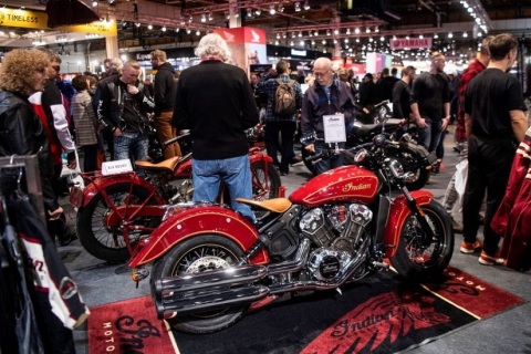 芬兰摩托车展览会展会现场图片