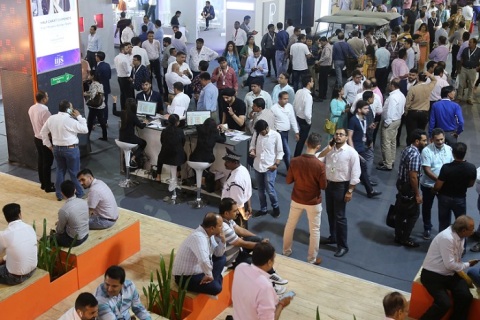 印度孟买珠宝展览会展会现场图片