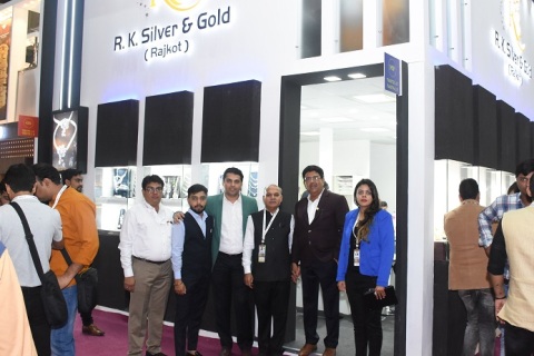 印度孟买珠宝展览会展会现场图片