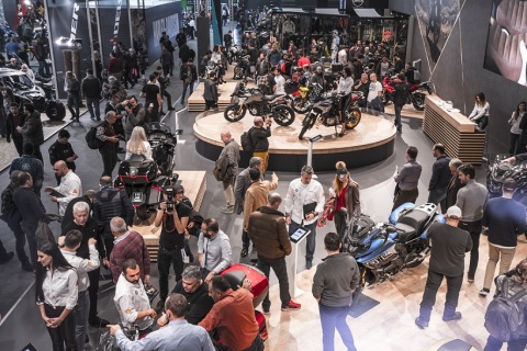 芬兰摩托车展览会展会现场图片