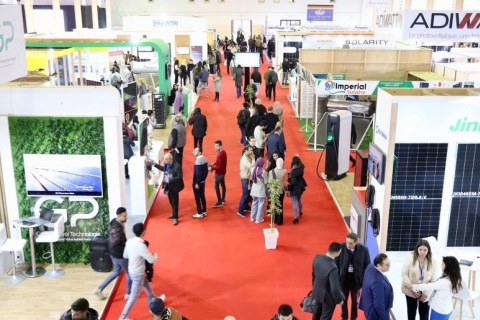 摩洛哥太阳能展览会展会现场图片