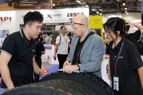 泰国亚洲轮胎展览会展会现场图片