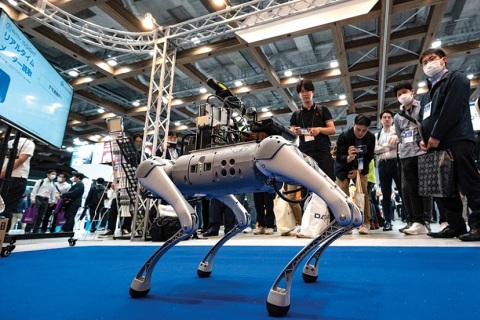 日本东京区块链及量子计算展展会现场图片