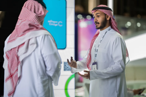 中东沙特利雅得金融科技展展会现场图片