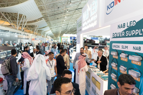 沙特利雅得广告、标签印刷展览会展会现场图片