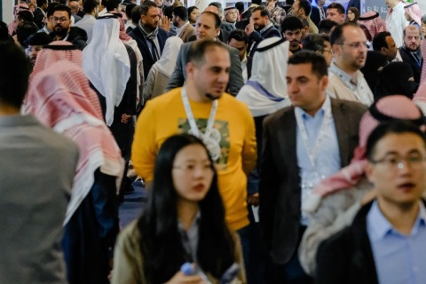 沙特利雅得塑料橡胶展览会展会现场图片