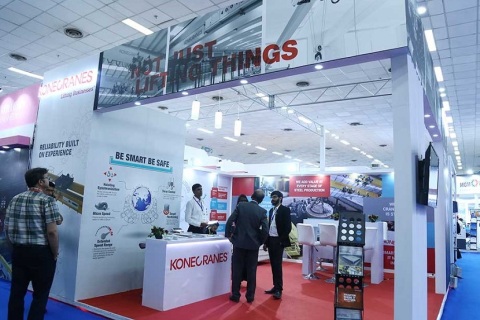 印度表面处理及金属加工展览会展会现场图片