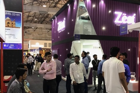 印度孟买珠宝展览会展会现场图片