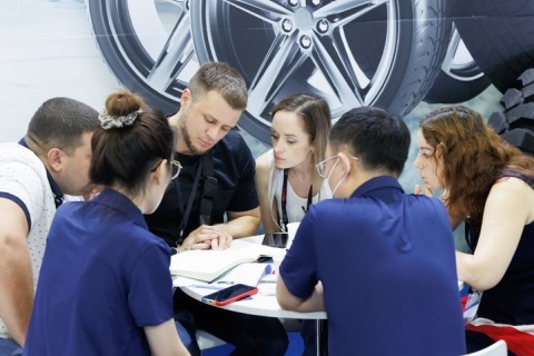 泰国亚洲轮胎展览会展会现场图片