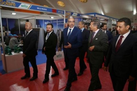 摩洛哥太阳能展览会展会现场图片