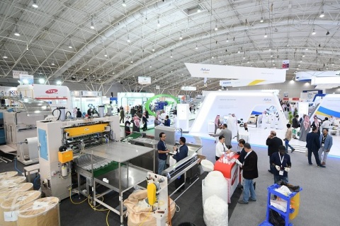 沙特利雅得工业、线材、铝工业展览会展会现场图片