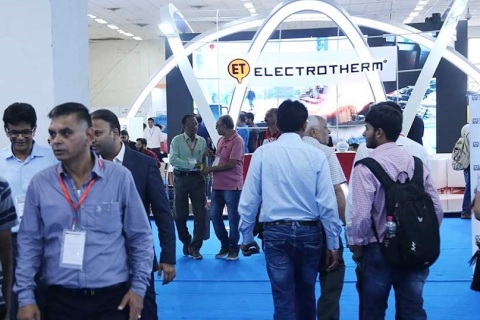 印度表面处理及金属加工展览会展会现场图片