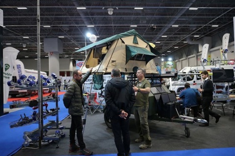 土耳其房车露营展览会展会现场图片