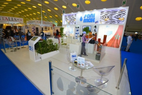 摩洛哥太阳能展览会展会现场图片