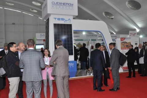 摩洛哥太阳能展览会展会现场图片