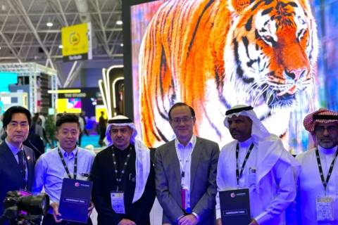 沙特利雅得广告、标签印刷展览会展会现场图片