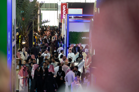 中东沙特利雅得金融科技展展会现场图片