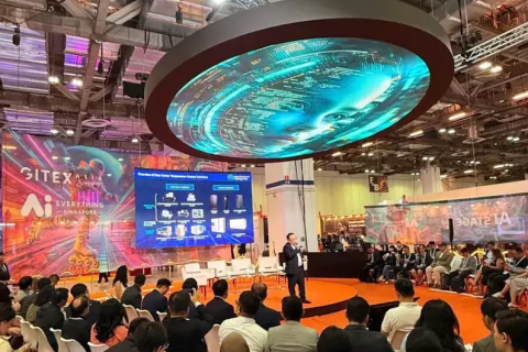 越南亚洲消费电子及通讯展览会展会现场图片