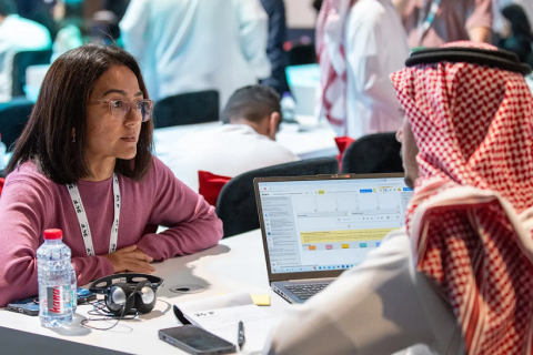 中东沙特利雅得金融科技展展会现场图片