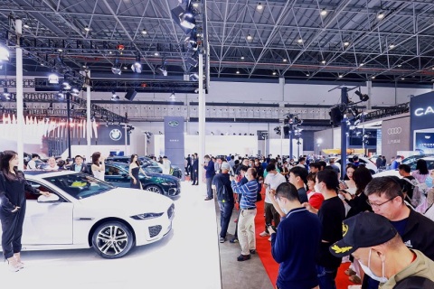 海南国际车展展会现场图片