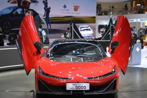 广州车展展会现场图片