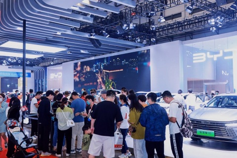 海南国际车展展会现场图片