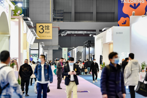中国国际针织博览会-上海针织展展会现场图片