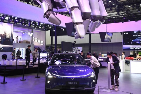 广州车展展会现场图片
