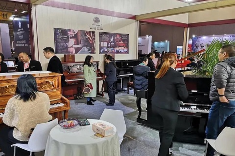成都国际乐器展览会展会现场图片