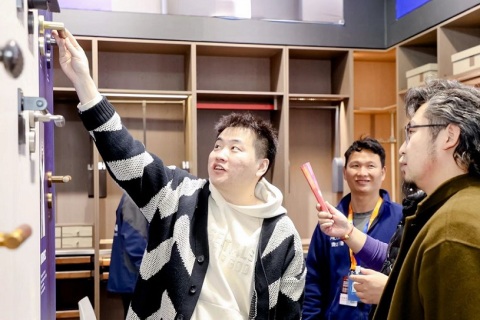 北京定制家居门业展览会展会现场图片