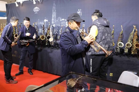 成都国际乐器展览会展会现场图片