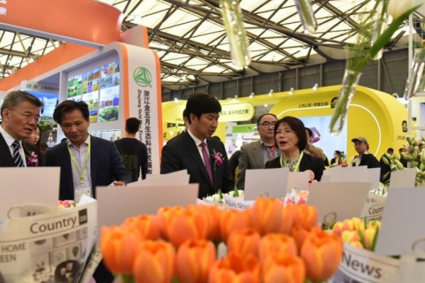 中国（北京）国际花卉园艺展览会展会现场图片