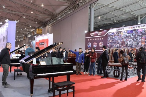 成都国际乐器展览会展会现场图片