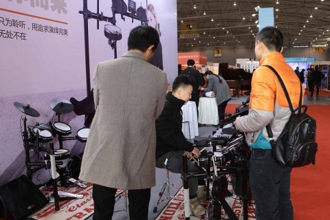 成都国际乐器展览会展会现场图片