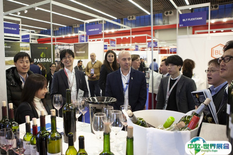 香港葡萄酒展览会展会现场图片